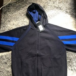 Y-3 knitted jacket black/blue